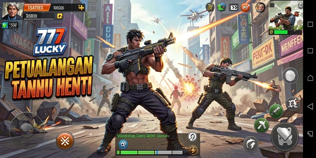 Gameplay menarik dari 777LUCKY dengan aksi seru dan grafis memukau.