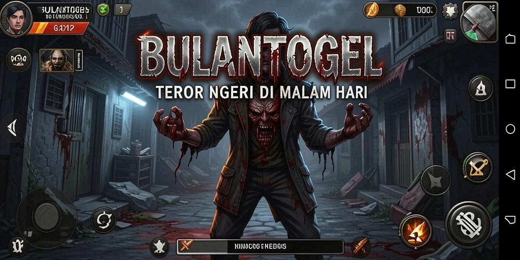 Tampilan gameplay yang menakutkan di BULANTOGEL.