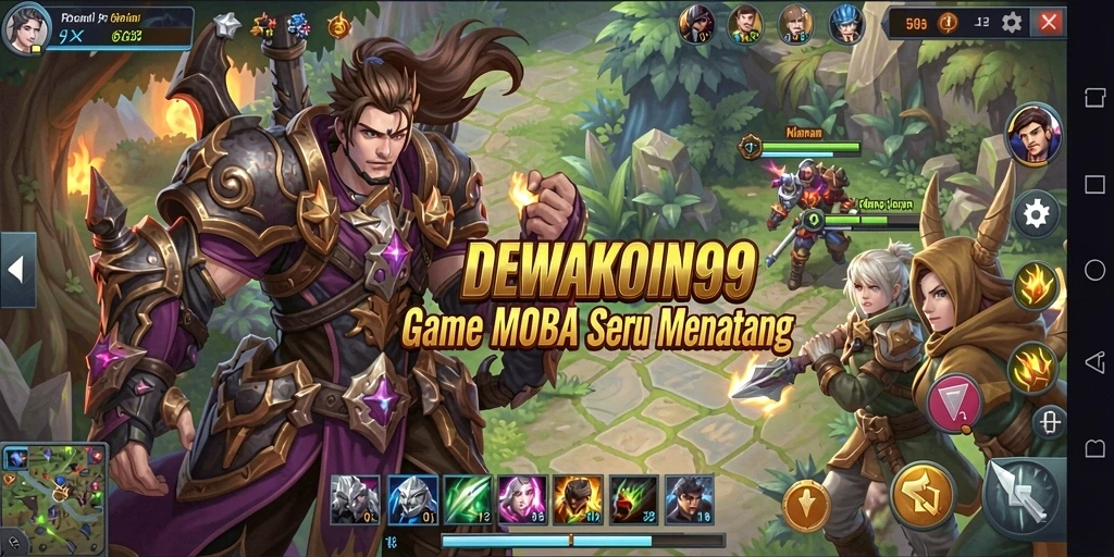 Screenshot gameplay DEWAKOIN99 yang mendebarkan dan penuh aksi.
