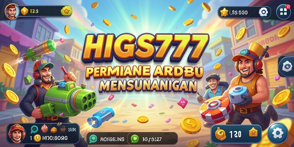Tampilan gameplay HIGGS777 yang seru dan penuh aksi.