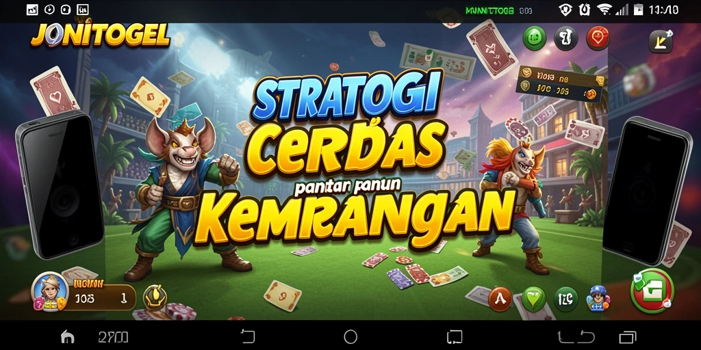 Tampilan menarik dari gameplay strategi JONITOGEL.