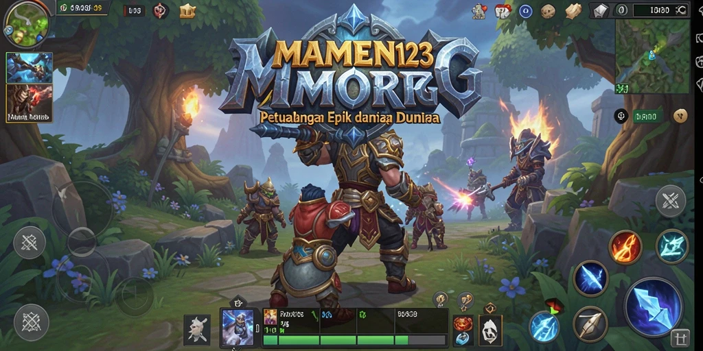 Tampilan gameplay MAMEN123 yang seru dan penuh aksi.