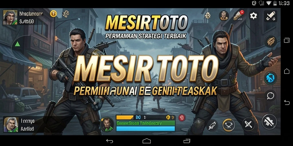Tampilan gameplay MESIRTOTO yang penuh strategi dan taktik.