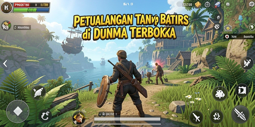 Gameplay seru yang penuh eksplorasi di dunia Open World.
