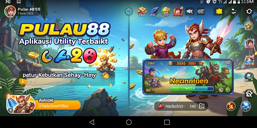 Screenshot PULAU88 menampilkan antarmuka pengguna yang ramah.