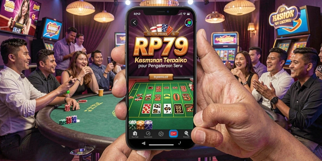 Tampilan gameplay kasino yang menarik di RP79.