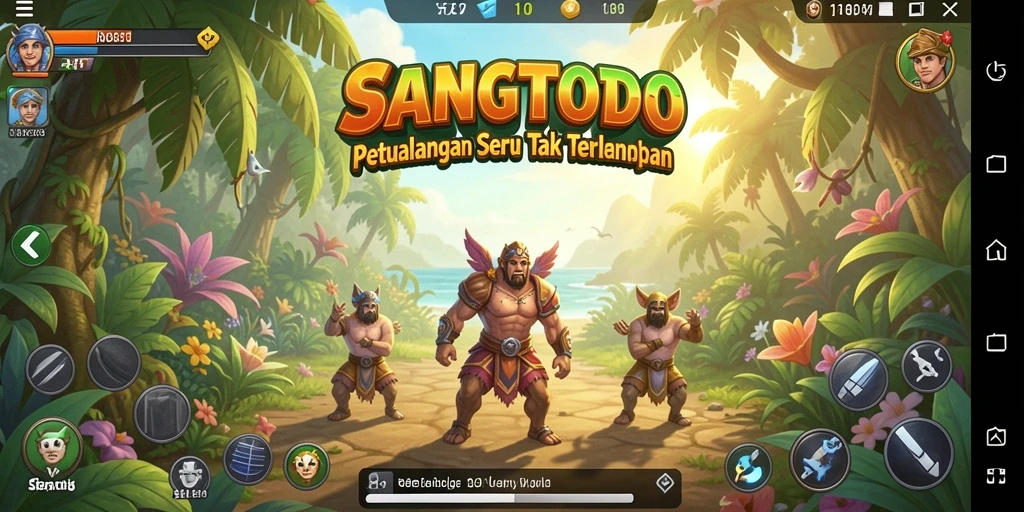 Tangkapan layar utama SANGTOTO menunjukkan aksi petualangan yang mendebarkan.