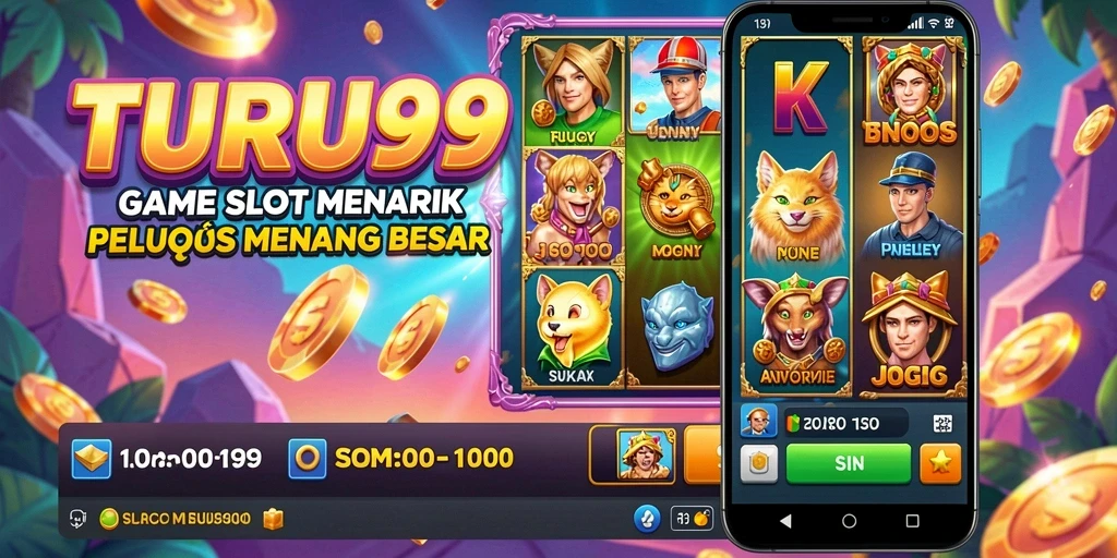 Tampilan gameplay TURU99 yang seru dan menghibur.