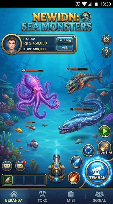 Gambar proses unduh aplikasi di platform newidn.